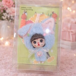 🎀 Bag Charm- Blue bunny